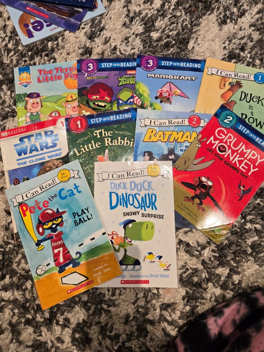 Step Into Reading & I Can Read! Children’s Book Bundle | Set of 10 | Multicolor